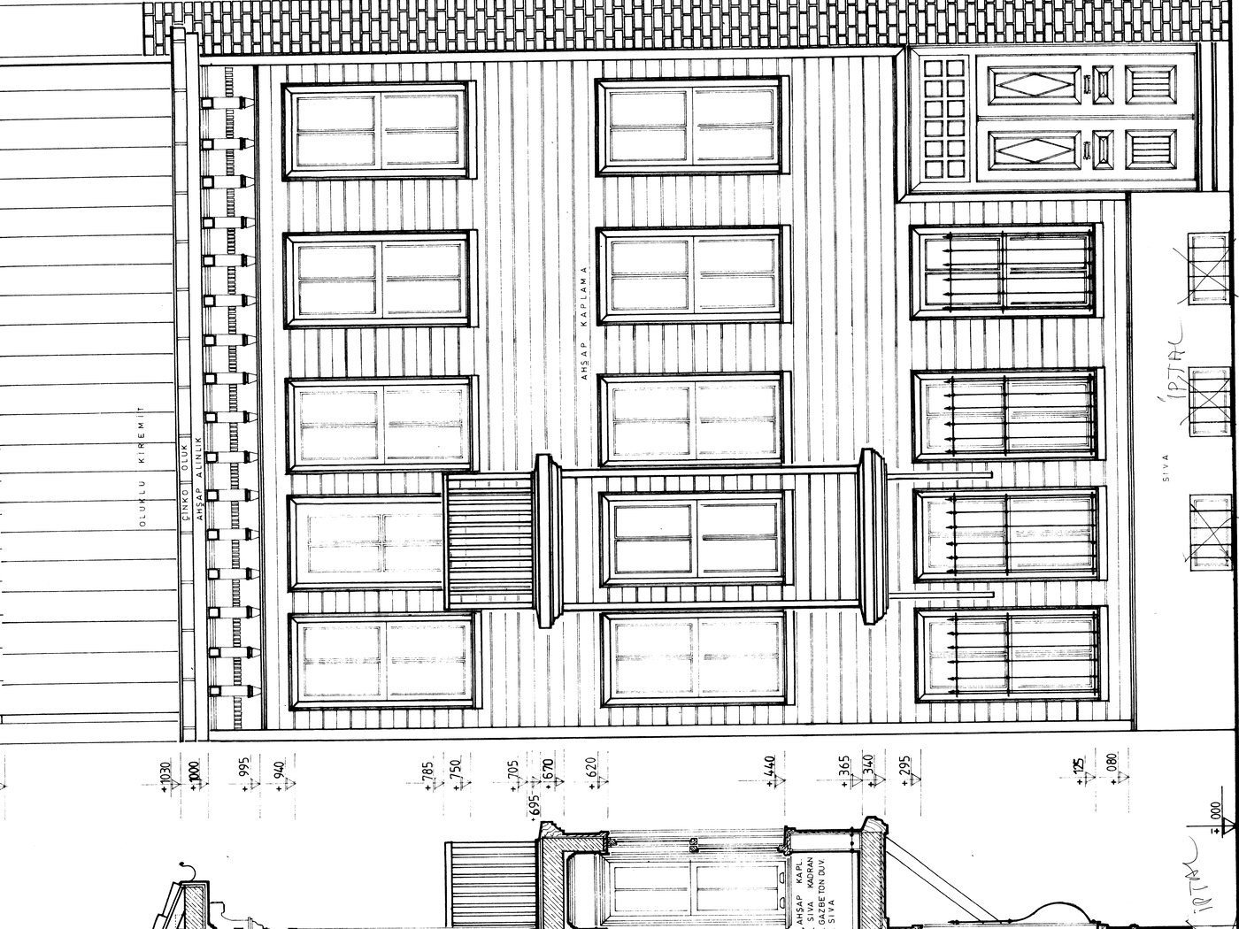 Koruma kurulu onaylı proje paftaları